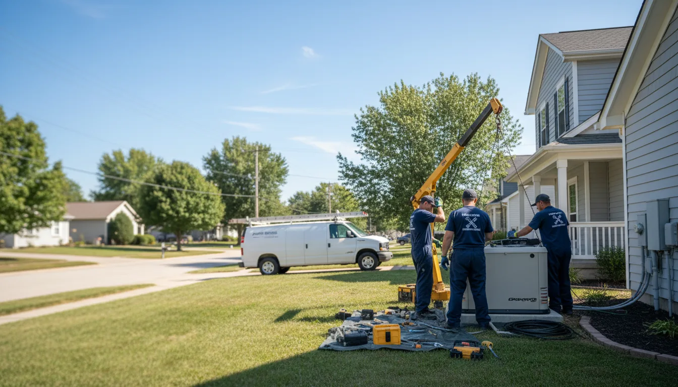 Generator Installation in Gilman City, MO near me